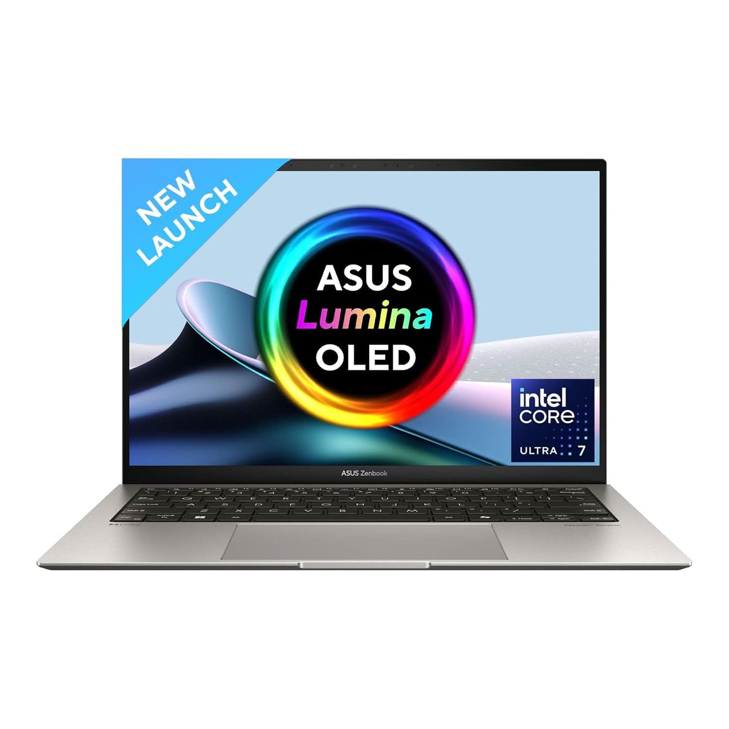 ASUS ZENBOOK S 13 OLED (2024), 13 INCH (33.78CM) 3K OLED 16: 10, INTEL CORE ULTRA 7 155U, BUILT-IN AI, THIN & LIGHT LAPTOP (32GB/1TB SSD/WIN11/OFFICE 2021/BASALT GREY/1 KG), UX5304MA-NQ762WS