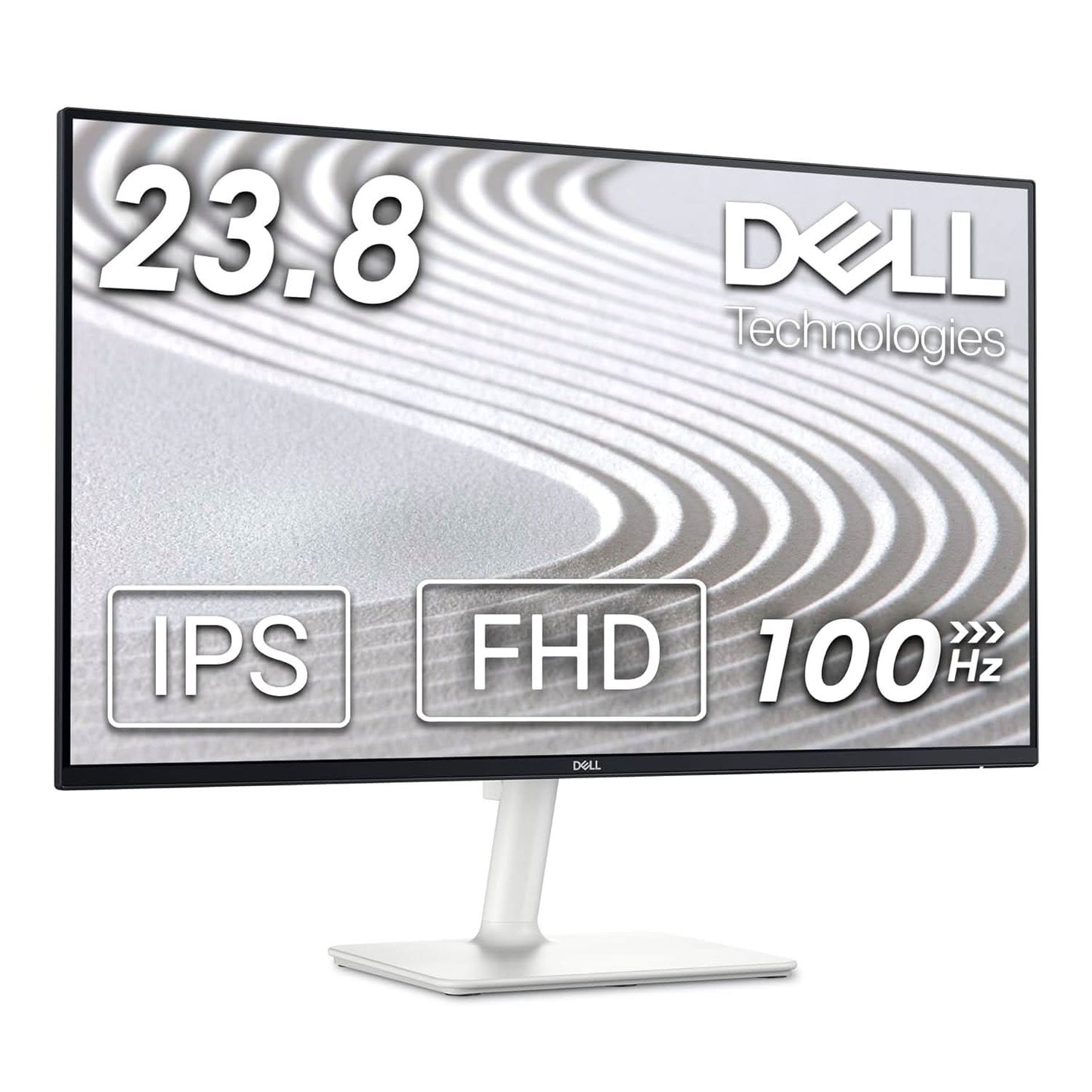 DELL-S2425H-GREY 60.47CM (23.8 INCH) FHD MONITOR 1920X1080 AT 100HZ, BUILT-IN 5W DUAL SPEAKER, RESPONSE TIME: 4MS (EXTREME), 99% SRGB (TYPICAL), FICKER FREE, BRIGHTNESS: 250 CD/M2 (TYPICAL), PORTS: 2XHDMI