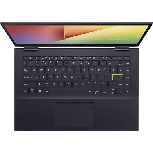 ASUS VIVOBOOK FLIP 14 TM420IA-EC096TS 2020 AMD 3RD GEN RYZEN 3 4300U PROCESSOR 14 INCHES 1920 X 1080 FHD LAPTOP 4GB/256GB SSD/WINDOWS 10 HOME/INTEGRATED GRAPHICS (BESPOKE BLACK, 1.5KG)