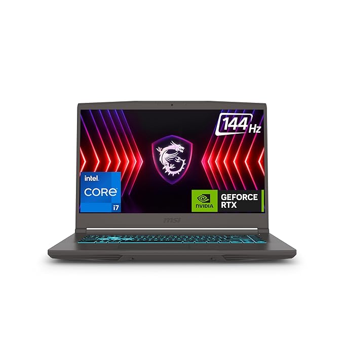 MSI THIN 15 2238IN LAPTOP (INTEL 12TH GEN. CORE I7-12650H / 40CM FHD 144HZ / 16GB / 512GB NVME SSD / WINDOWS 11 HOME / MSO H&S 21 / NVIDIA GEFORCE RTX 4050)