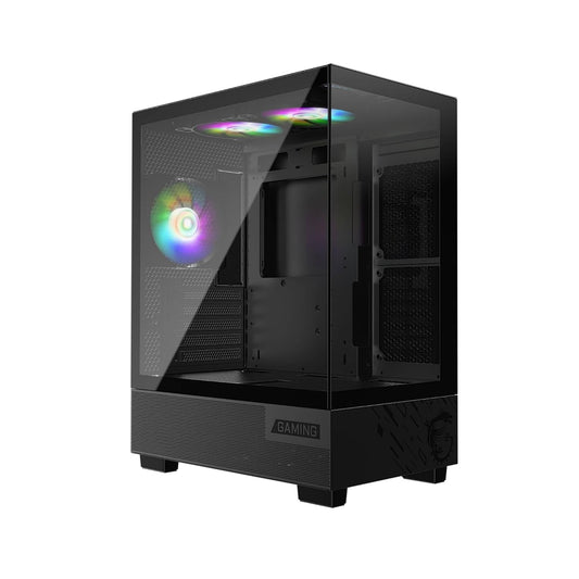 MSI PAG PANO M110A Mid Tower Gaming PC Case - Black