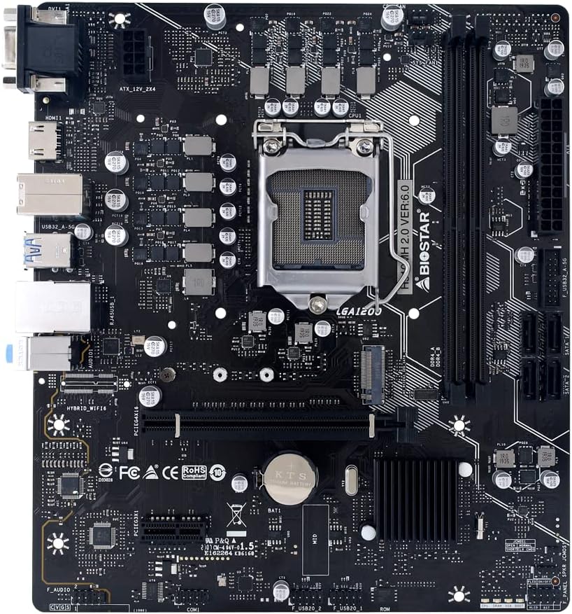 BIOSTAR MOTHER BOARD H510MH