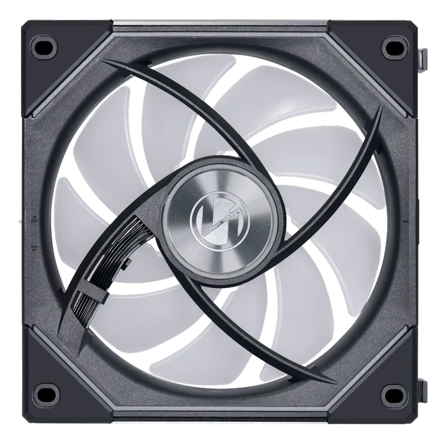 Lian Li UNI Fan SL-INF Reverse Blade 120 Infinity Mirror 120mm ARGB Single Pack Case Fan, Black- G99.12RSLIN1B.in