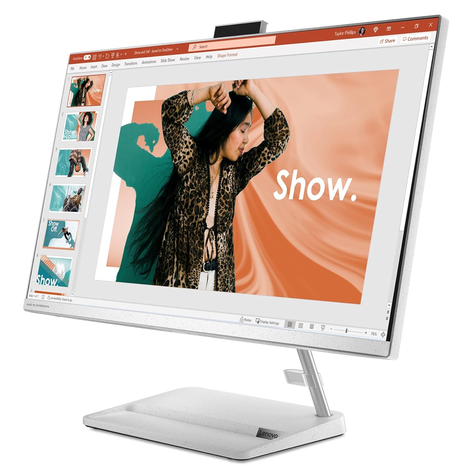 LENOVO IDEACENTRE AIO 3 F0GJ00F5IN (12TH GEN CORE I5/ 16 GB RAM/ 512 G