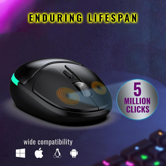 ANT ESPORTS GM325 PRO MINI WIRELESS STATIC RGB GAMING MOUSE