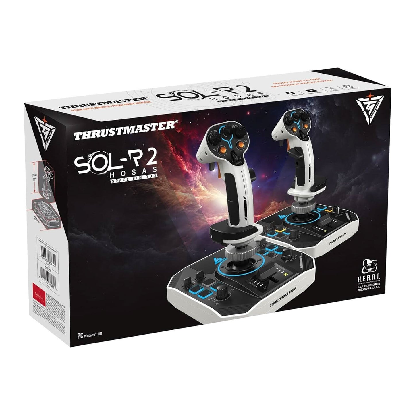ThrustMaster Sol-R 2 HOSAS Space Sim Duo