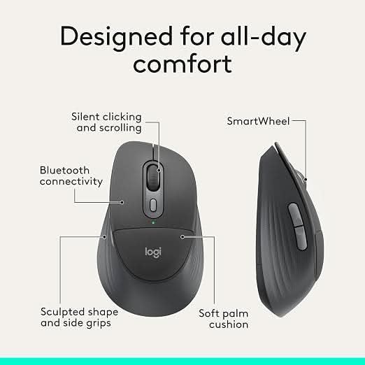 Logitech Signature Comfort Plus M850 L Wireless Mouse