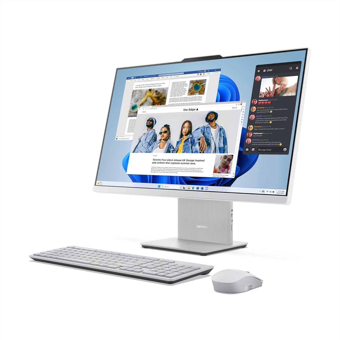 LENOVO IDEACENTRE AIO 13TH GEN CORE I9-13900H 27 INCH QHD IPS (32GB RAM/1TB SSD/WINDOWS11/OFFICE 2021/3WX2 HARMAN SPEAKER/ALEXA BUILT-IN/WIRELESS EOS KEYBOARD & MOUSE, GREY), F0HM00JBIN ALL-IN-ONE DESKTOP