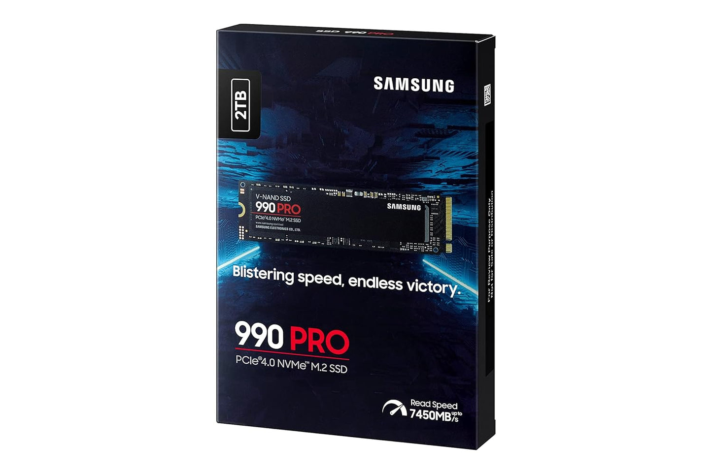 SAMSUNG 990 PRO SSD 2TB PCIE 4.0 M.2 INTERNAL SOLID STATE DRIVE