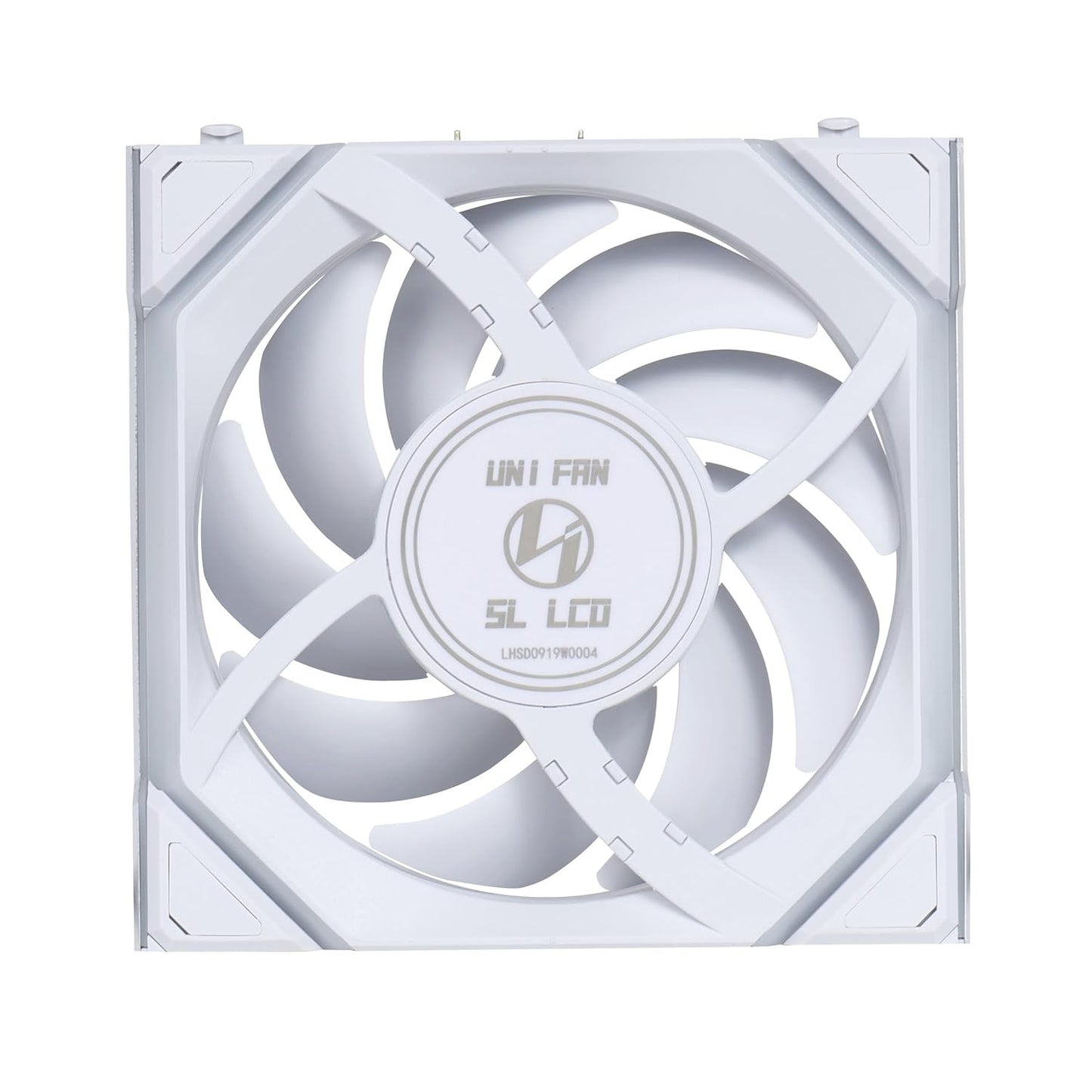 Lian Li UNI FAN SL Wireless LCD 3 x 120mm KIT Case Fan I Cooler - Black I with Reverse Blade I G99.12RSLLCD1W3W.IN