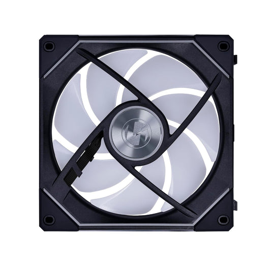 LIAN LI UNI FAN SL-INF REVERSE BLADE 140 INFINITY MIRROR 140MM ARGB SINGLE PACK CASE DESKTOP PC FAN, BLACK- G99.14RSLIN1B.IN