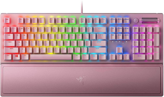 Razer Blackwidow V3 - Mechanical Gaming USB Keyboard (Green Switch) - Quartz Edition RZ03-03541800-R3M1