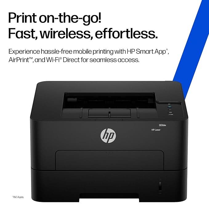 HP LaserJet 303dw Printer Duplex