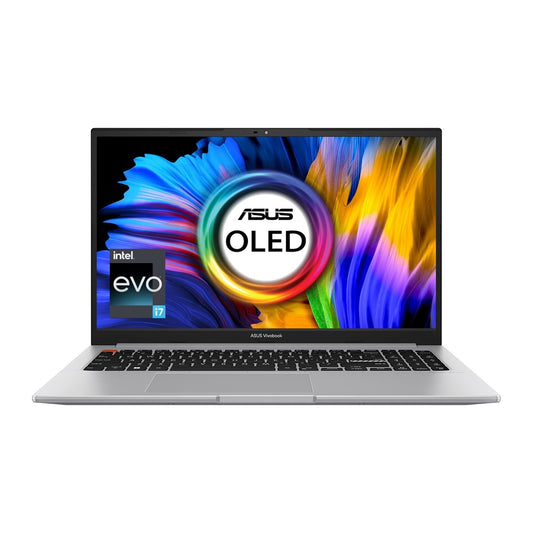 ASUS VIVOBOOK S15 OLED 2022, 15.6" 39.62 CM FHD OLED, INTEL CORE EVO I7-12700H 12TH GEN, THIN AND LIGHT LAPTOP (16GB/512GB SSD/IRIS XE GRAPHICS/WINDOWS 11/OFFICE 2021/GREY/1.8 KG), S3502ZA-L701WS