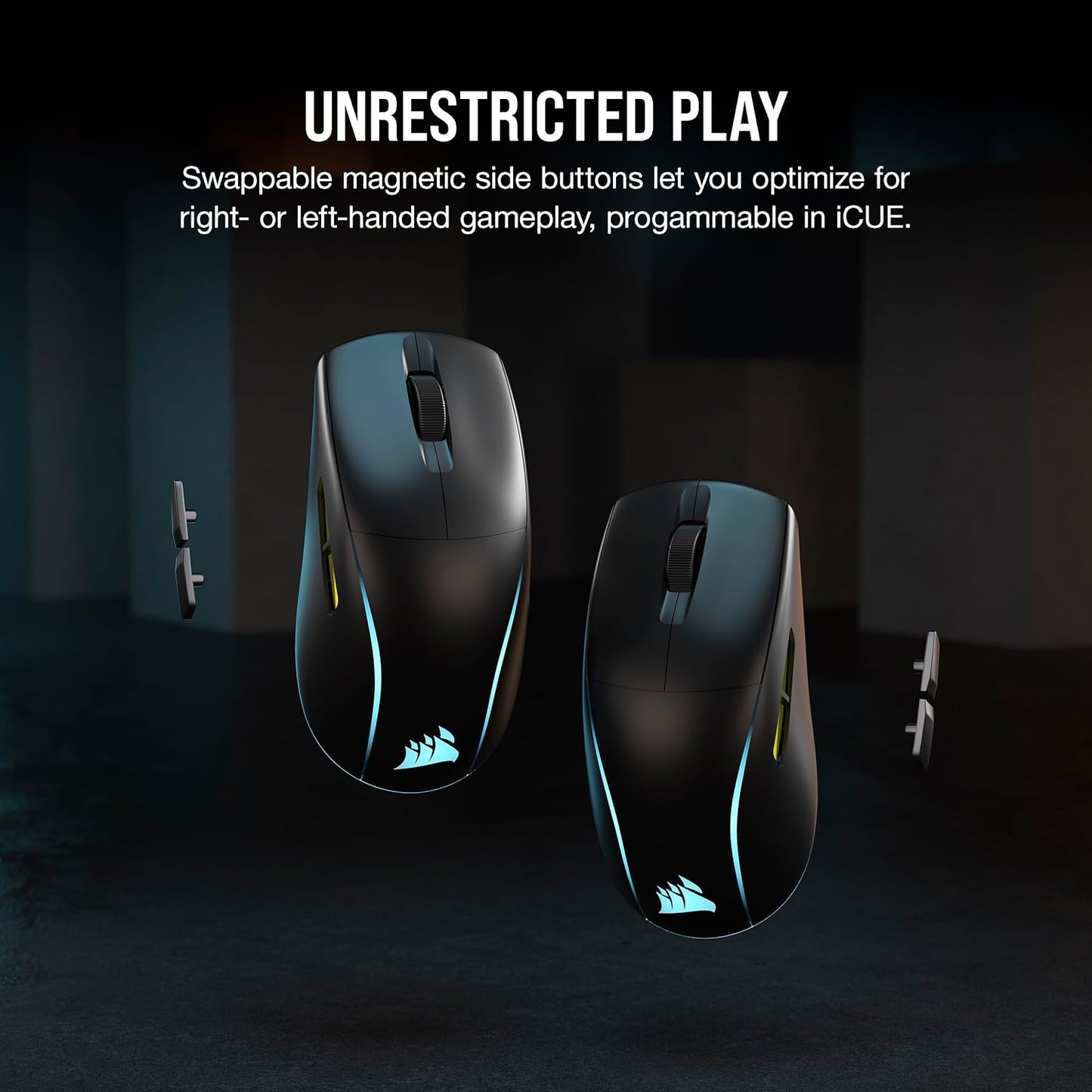 CORSAIR M75 WIRELESS LIGHTWEIGHT RGB GAMING MOUSE BLACK