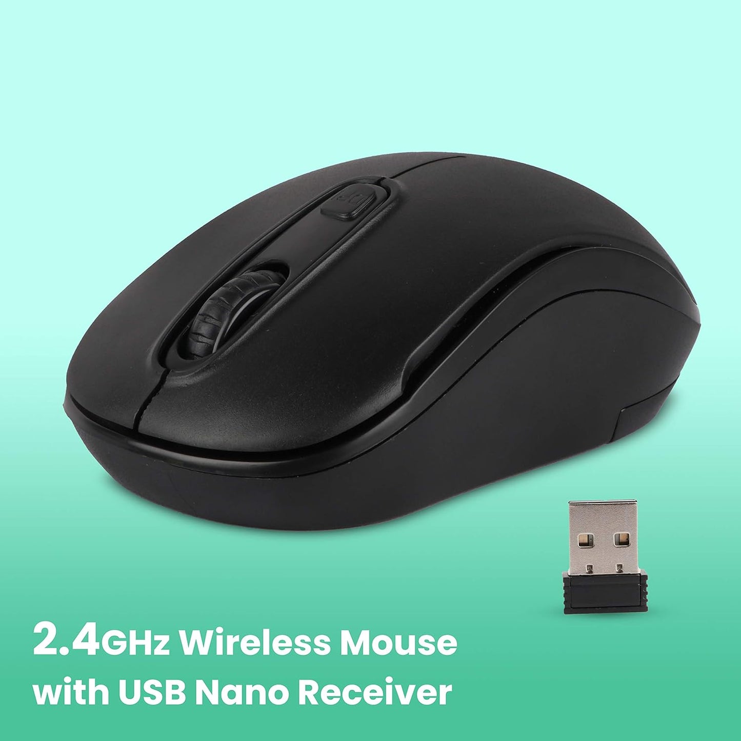 ZEBRONICS ZEB-DASH PLUS 2.4GHZ HIGH PRECISION WIRELESS MOUSE