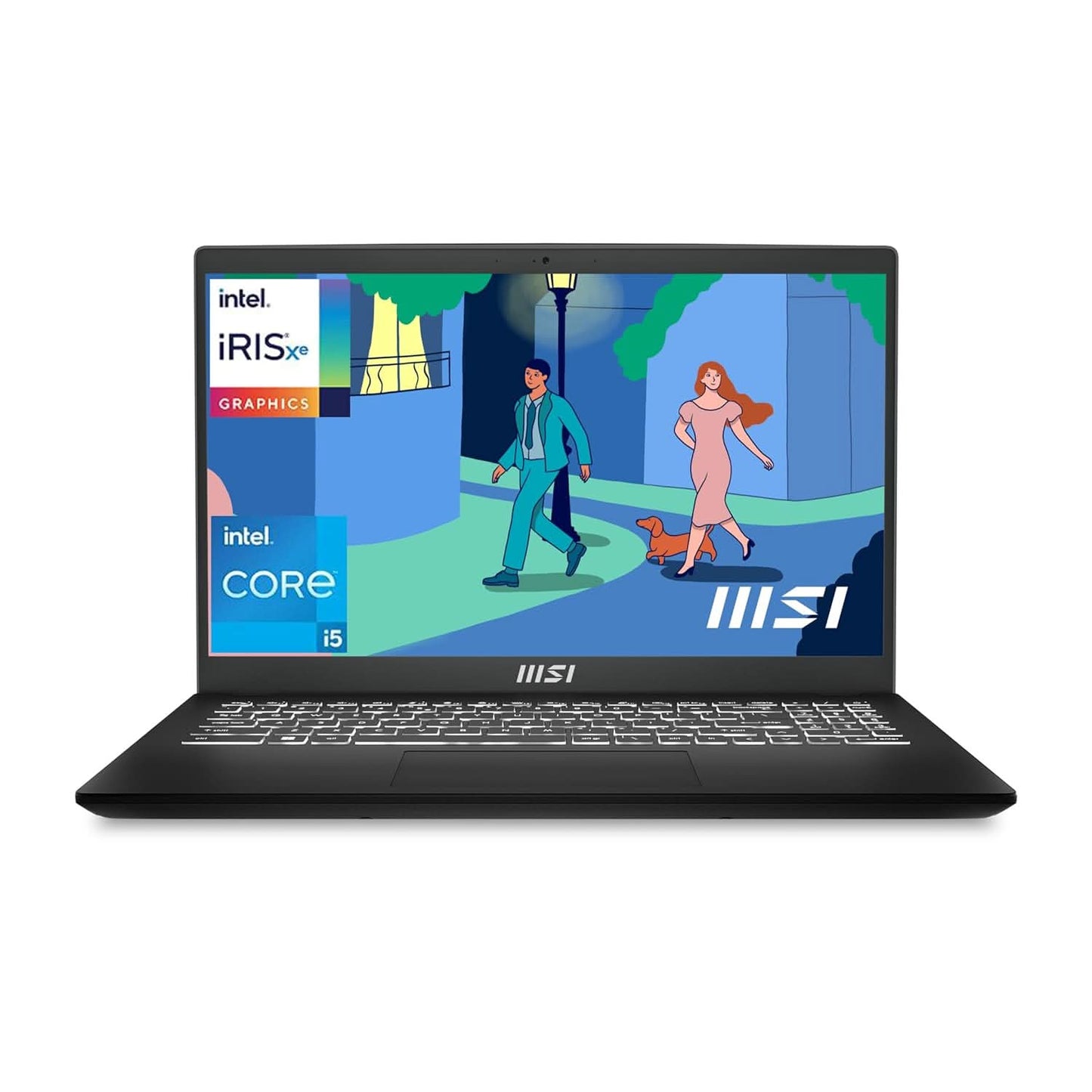 MSI MODERN 15 B12MO-1051IN BLACK/I5-1235U/UMA/8GB/512GB/IPS-LEVEL FHD 15.6MS2021