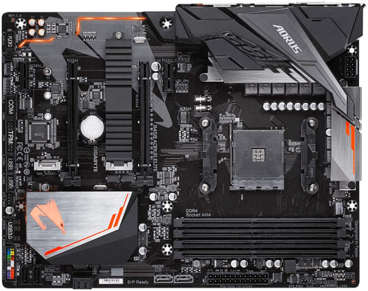 GIGABYTE GA-B450 AORUS ELITE AMD AM4 MOTHERBOARD