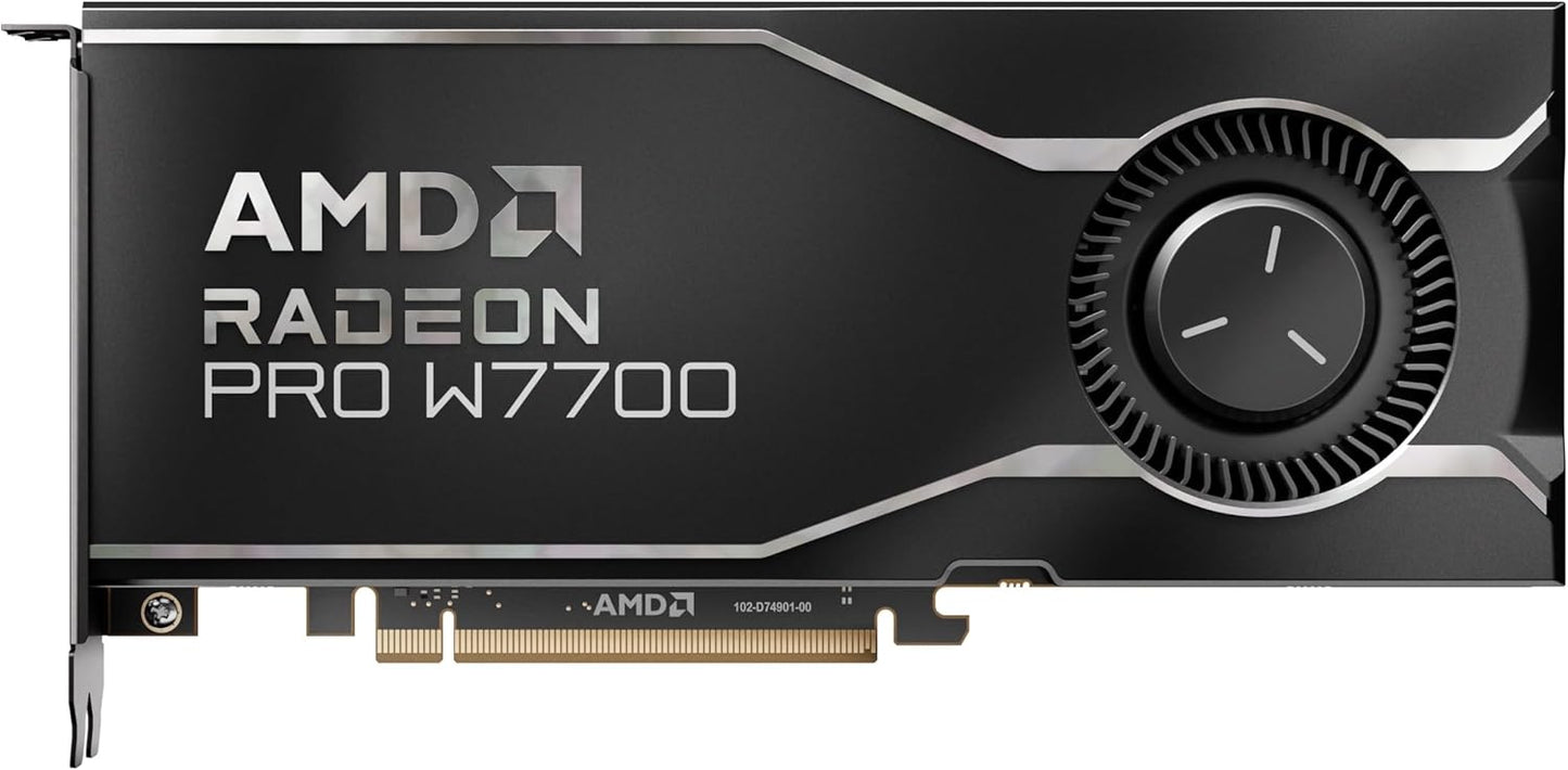 AMD RADEON PRO W7700 16GB GDDR6 PROFESSIONAL GRAPHICS CARD