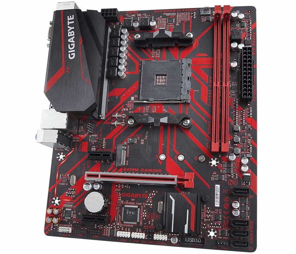 GIGABYTE GA-B450M-GAMING AMD AM4 MOTHERBOARD