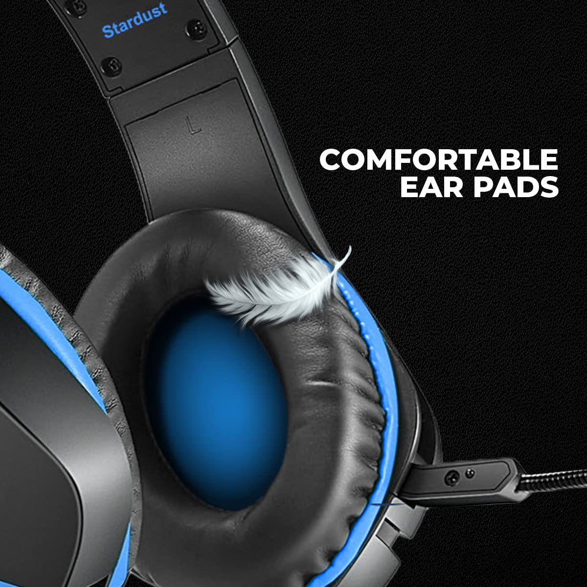 COSMIC BYTE STARDUST BLUE GAMING HEADPHONE