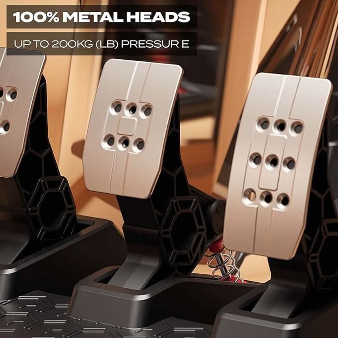 Thrustmaster T-3PM Racing Pedals Compatible with PS5, PS4, Xbox Series XS, One and PC