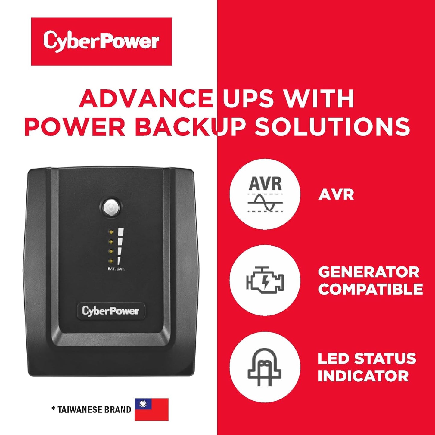 CYBER POWER 1.2 KVA UPS