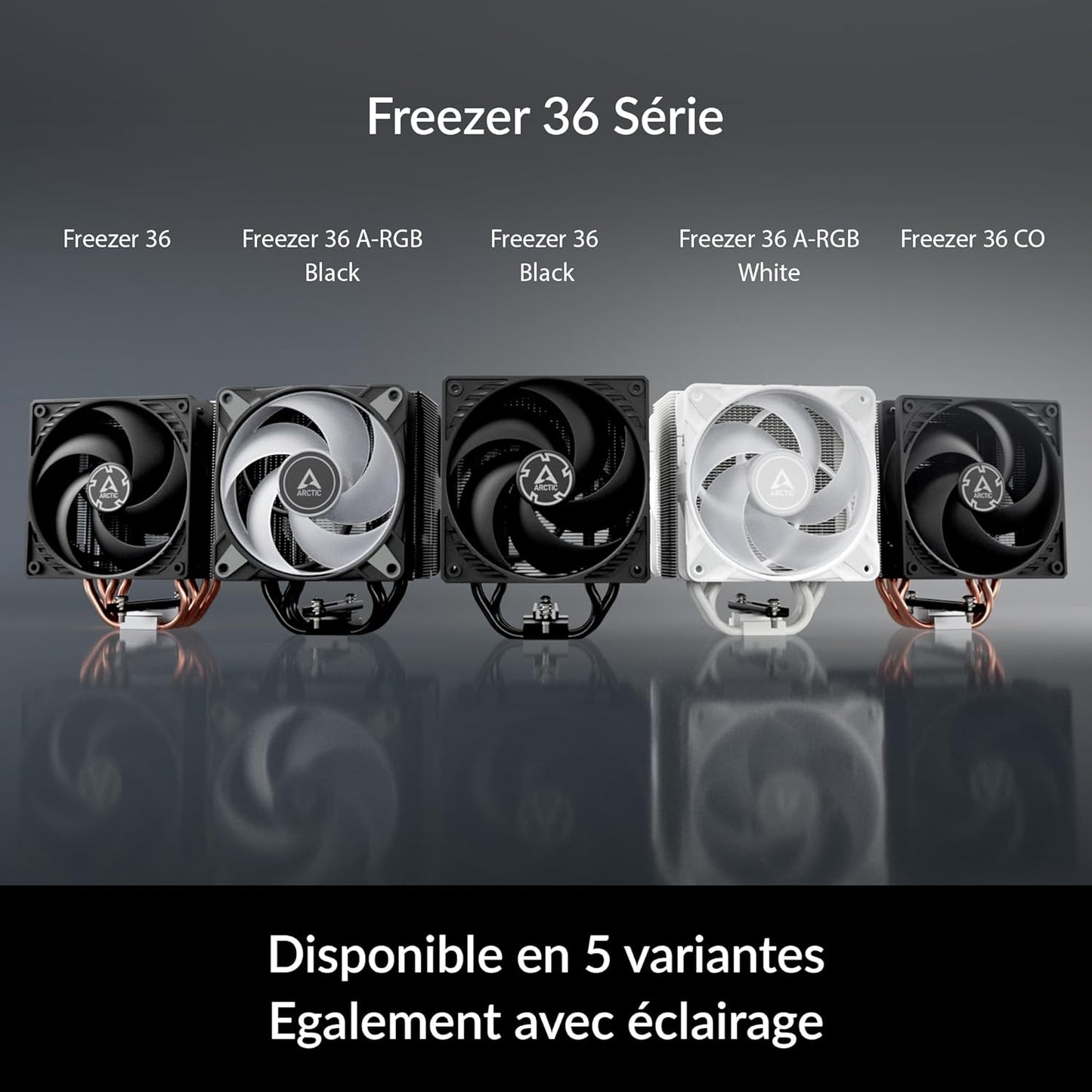 ARCTIC FREEZER 36 A-RGB (WHITE)