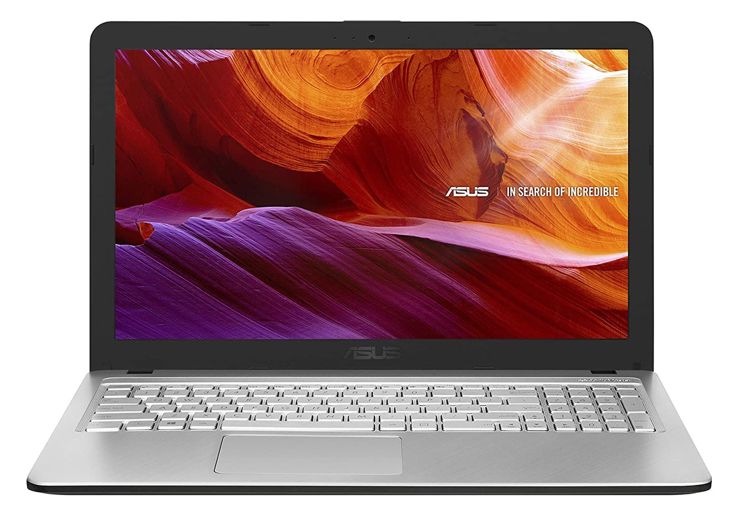 ASUS VIVOBOOK 15 INTEL CELERON N4020 DUAL CORE PROCESSOR 15.6 INCHES(39.6CM) HD LED LAPTOP (4GB RAM/256GB SSD/WINDOWS 10/UHD 600 GRAPHICS/1.9KG/TRANSPARENT SILVER, X543MA-GQ1358T)