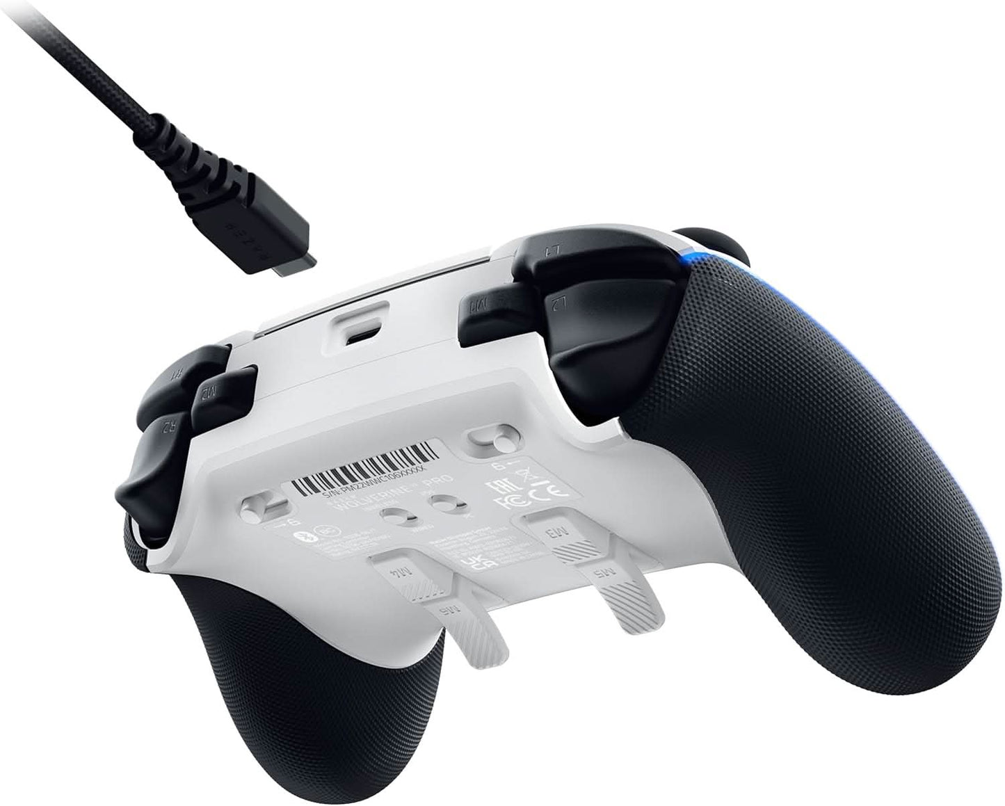 RAZER WOLVERINE V2 PRO - WIRELESS PLAYSTATION 5 & PC GAMING CONTROLLER - WHITE RZ06-04710200-R3A1
