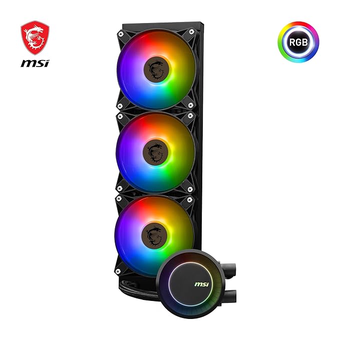 MSI MAG CORELIQUID E360 360MM MONSTOR HUNTER EDITION AIO LIQUID COOLER