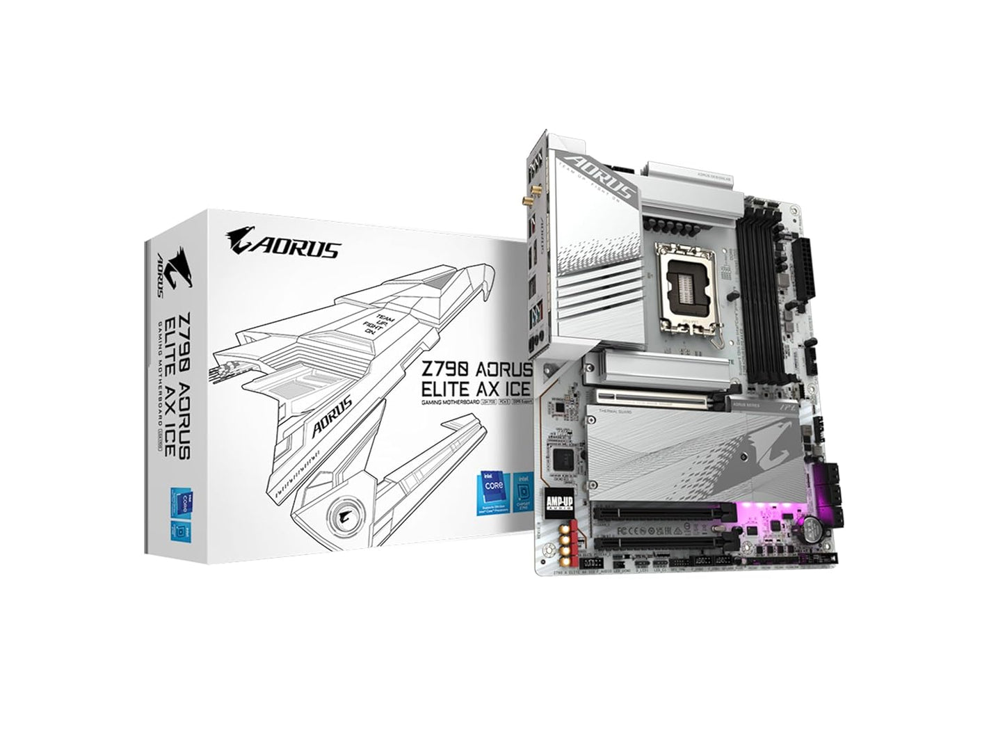 GIGABYTE Z790 AORUS ELITE AX ICE DDR5 MOTHERBOARD