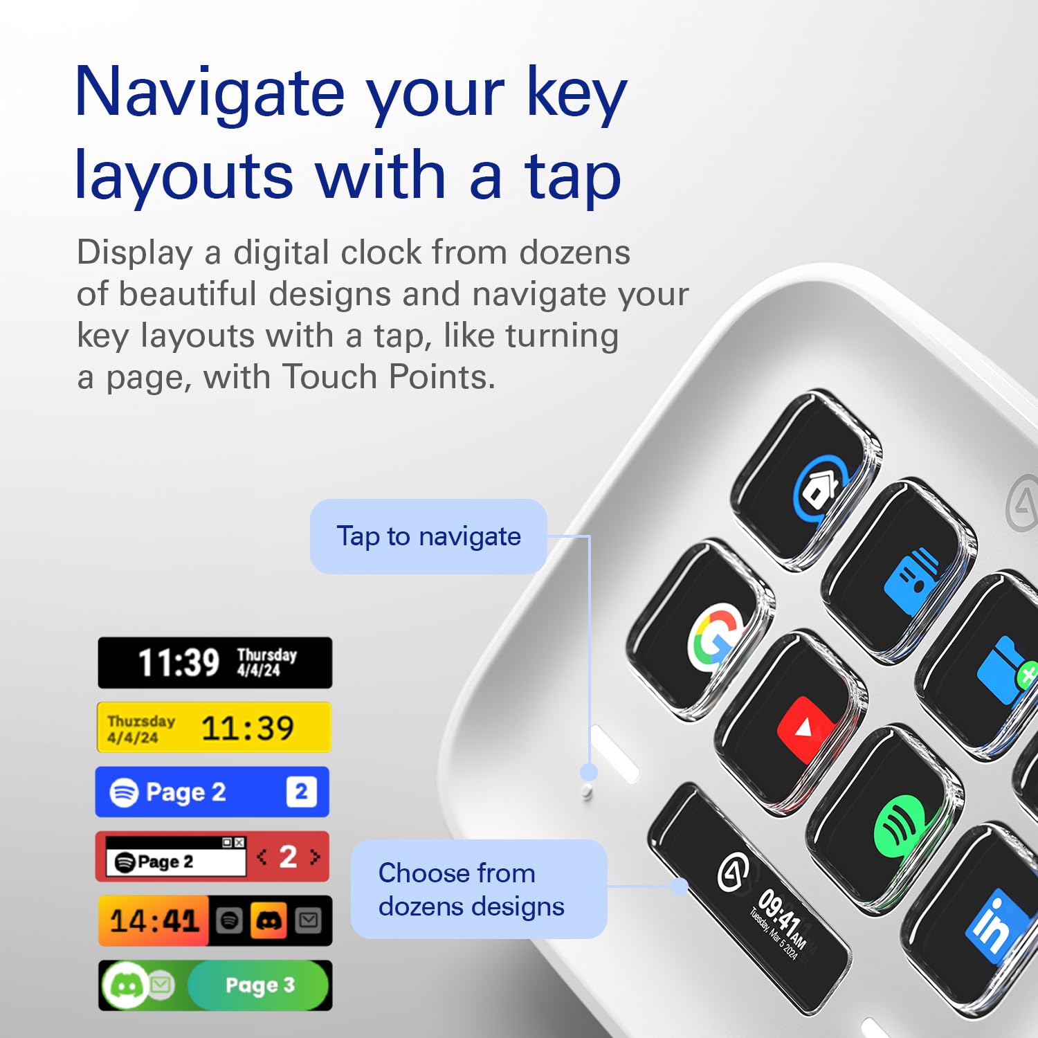 ELGATO STREAM DECK NEO USB PRODUCTIVITY CONTROLLER, 8 CUSTOMIZABLE KEY