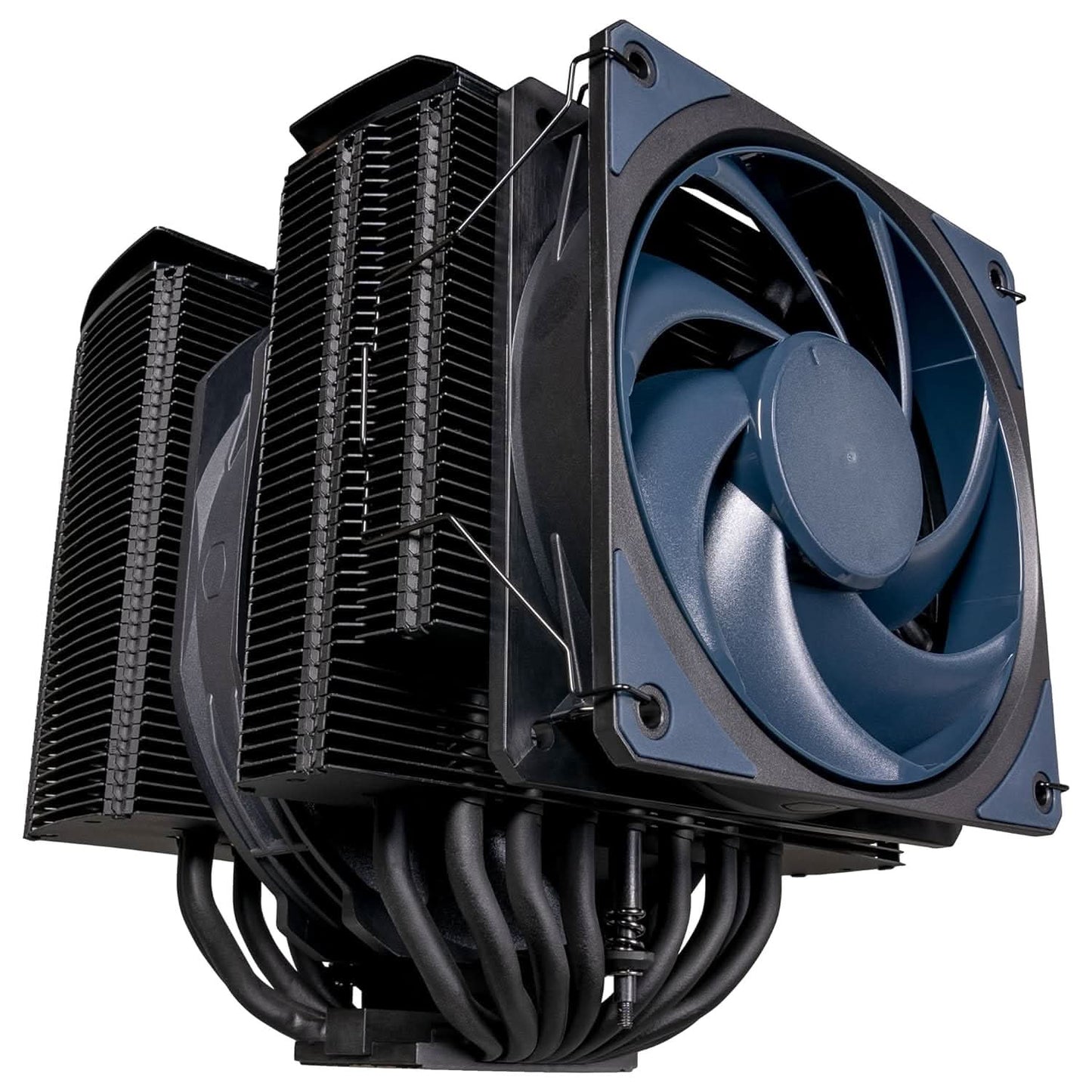 COOLER MASTER MASTERAIR MA824 STEALTH 120MM DUAL TOWER CPU AIR COOLER (MAM-D8PN-318PK-R1)