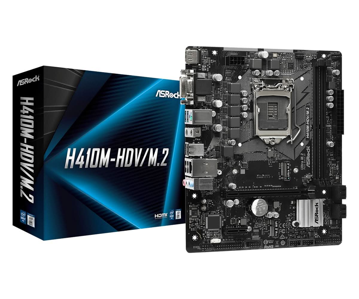 ASROCK H410M-HDV/M.2 Motherboard