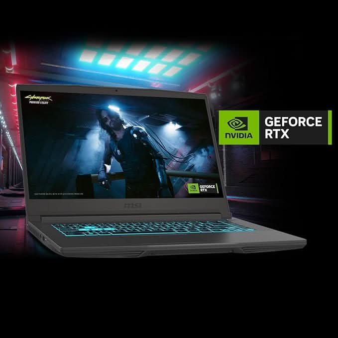 MSI THIN A15 B7UCX-216IN GAMING LAPTOP (AMD RYZEN 5 7535HS/ 8GB/ 512GB SSD/ WIN11/ 4GB GRAPH)