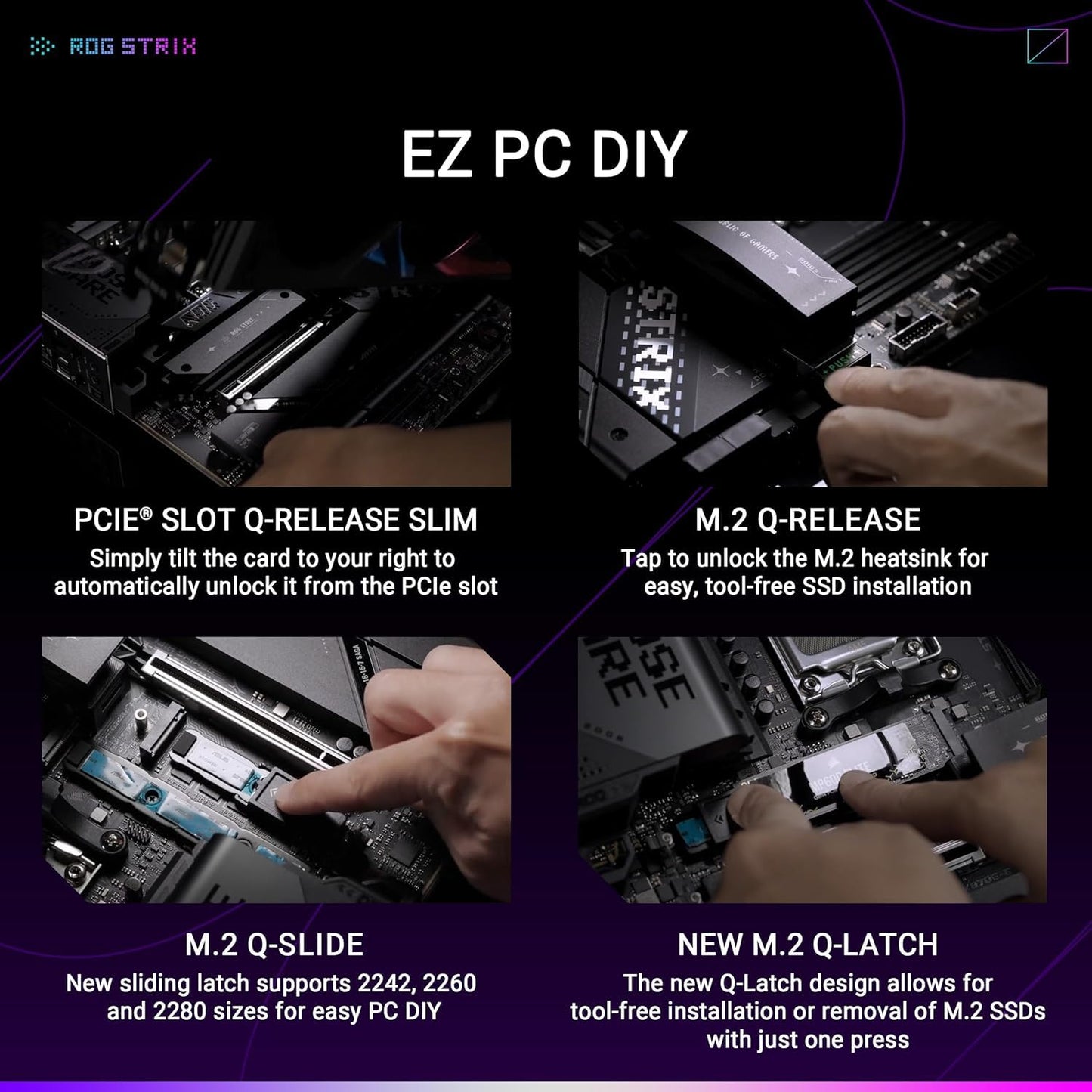 ASUS ROG STRIX X870E-E GAMING WIFI MOTHERBOARD