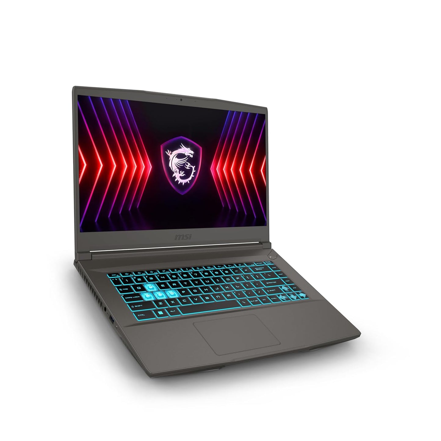 MSI THIN 15, INTEL 12TH GEN. I7-12650H, 40CM FHD 144HZ GAMING LAPTOP (16GB/1TB NVME SSD/WINDOWS 11 HOME/OFFICE 2021/NVIDIA GEFORCE RTX 3050, GDDR6 4GB/COSMOS GRAY/1.86KG) B12UC-2239IN