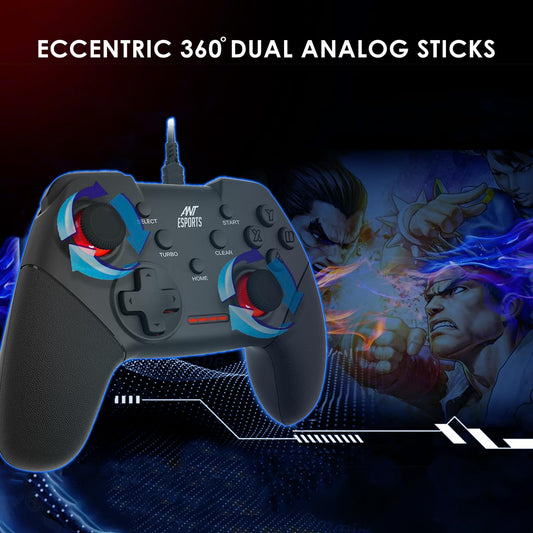 ANT ESPORTS GP100 WIRED GAMEPAD