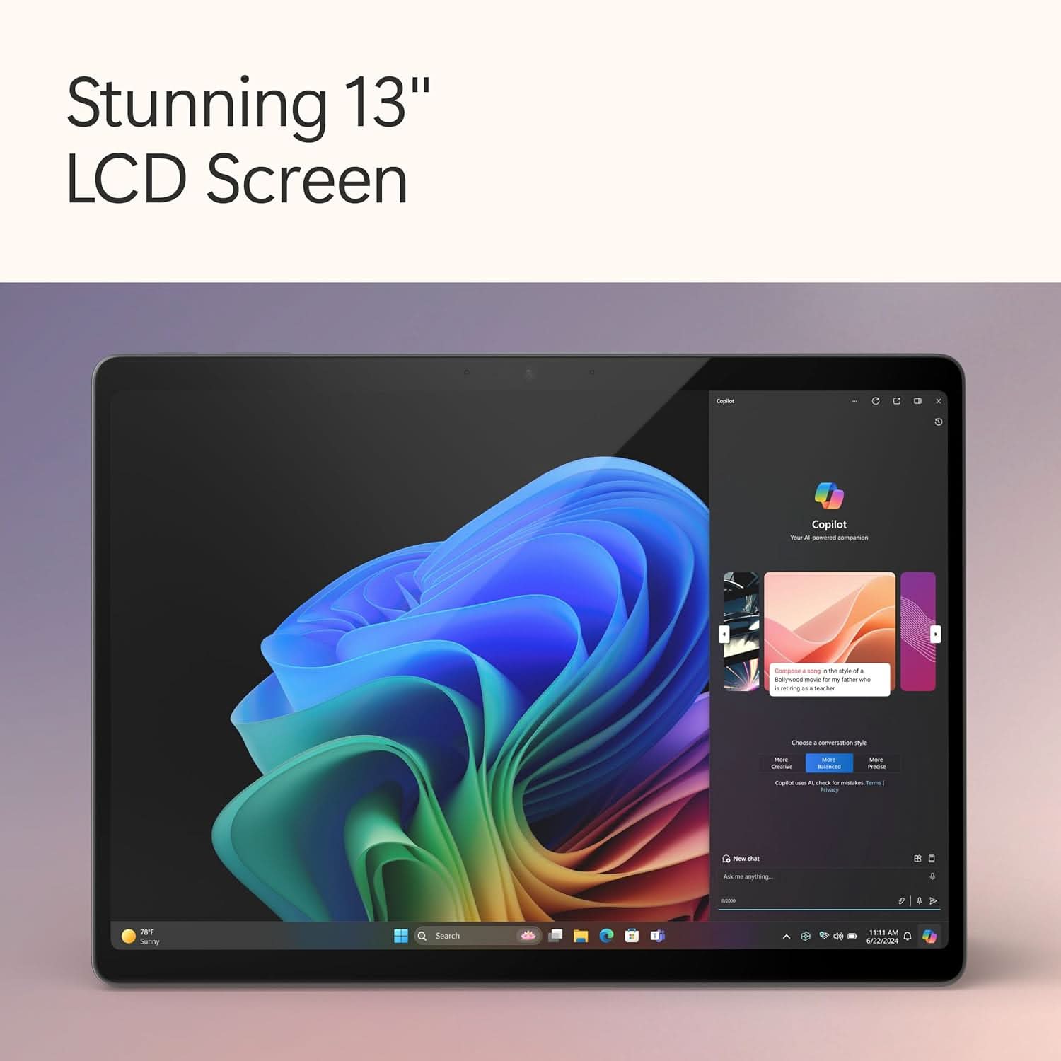 MICROSOFT NEW SURFACE PRO(11TH EDITION) -WINDOWS 11 WI-FI HOME COPILOT