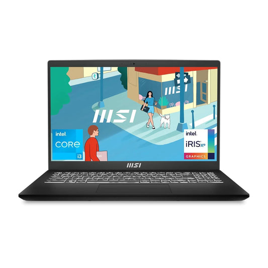 MSI MODERN 15 B13M-883IN LAPTOP (13TH GEN CORE I3/ 8GB/ 512GB SSD/ WIN11 HOME)