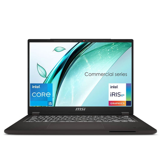 MSI Commercial 14 H, Intel 13th Gen i5-13420H, 36CM Business Laptop(16GB/512GB NVMe SSD/Windows 11 Pro/Intel Xe Graphics/Solid Grey/1.6Kg), A13MG-064IN