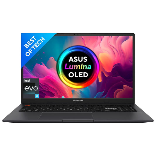 ASUS VIVOBOOK S15 OLED 2022, 15.6" 39.62 CM FHD OLED, INTEL CORE EVO I7-12700H 12TH GEN, THIN AND LIGHT LAPTOP (16GB/512GB SSD/IRIS XE GRAPHICS/WINDOWS 11/OFFICE 2021/BLACK/1.8 KG), S3502ZA-L702WS