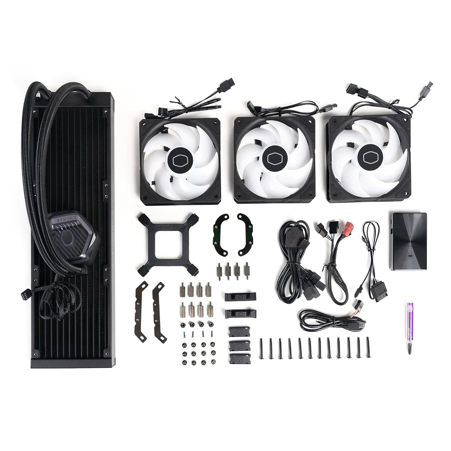 COOLER MASTER ML360 ATMOS 360MM ARGB AIO LIQUID COOLER BLACK
