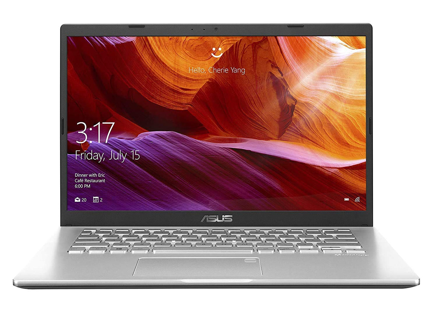 ASUS VIVOBOOK AMD RYZEN 3-3250U(4GB RAM/256GB SSD/WINDOWS 10 HOME+MS OFF H&S 2019+MCAFEE/INTEGRATED VEGA 3 GRAPHICS/15.6 INCHES FHD IPS/FP READER/1.9 KG/TRANSPARENT SILVER/1 YR.WARRANTY)M515DA-EJ312TS