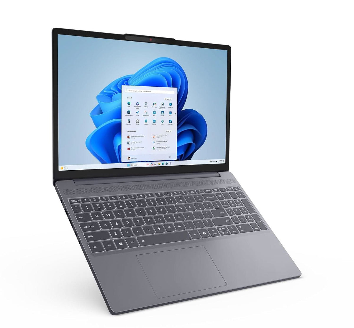 Lenovo IdeaPad Slim 3, Intel Core i5-13420H, 16GB RAM, 512GB SSD, Windows 11 Home, MS Office 2024, 15.3 inch FHD, 1 year ADP Warranty, Grey, 83K1016WIN, Thin and Light Laptop