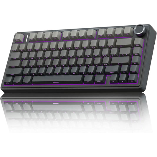 Aula F75 75% Side-Engraved Keycaps Wireless Hot Swappable