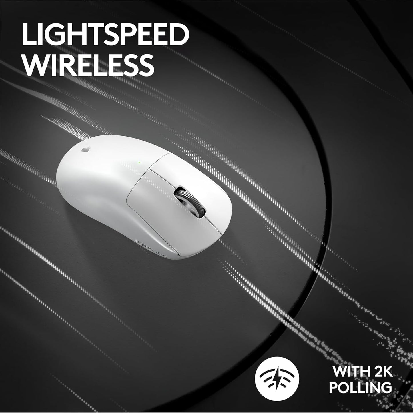 LOGITECH G PRO X SUPERLIGHT 2 MOUSE (WHITE)