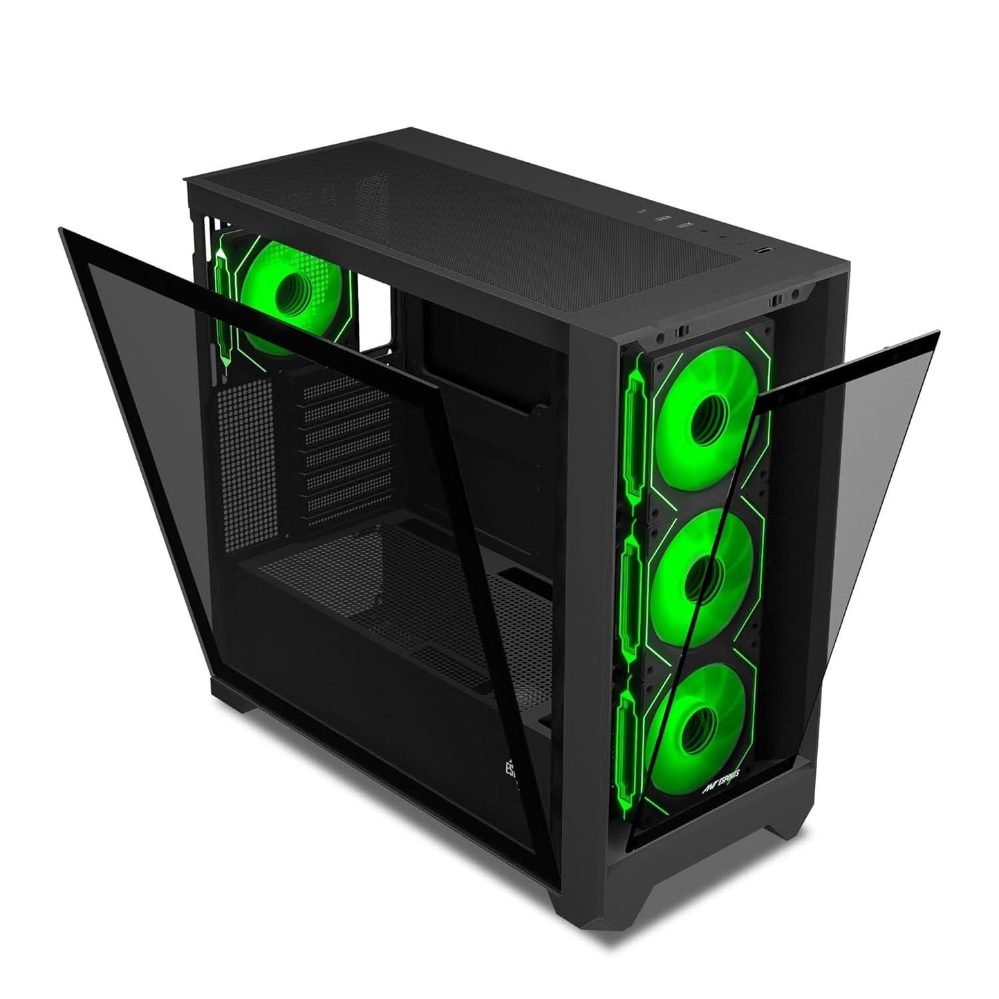 Ant Esports 621 C3 ARGB (ATX) Mid Tower Cabinet (Black)