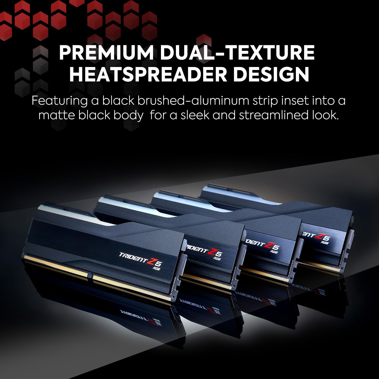 GSKILL TRIDENT Z5 RGB SERIES DDR5 RAM 96GB (2X48GB) 6800MT/S CL34(F5-6